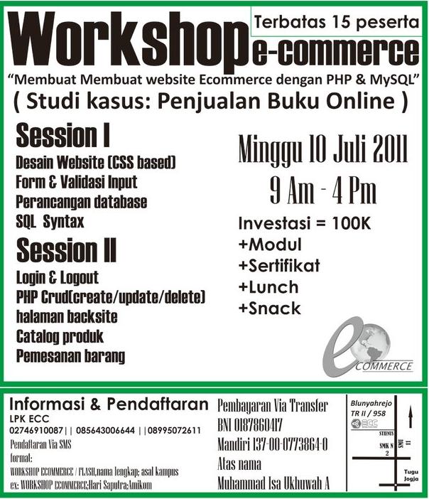 Workshop PHP eCommerce