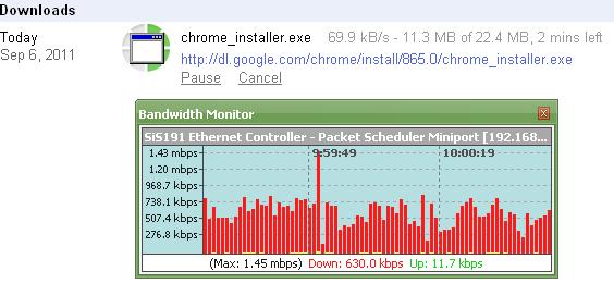 Memonitor Bandwidth di Windows dengan BW Monitor