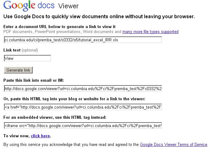Teknik Menampilkan Dokumen Office di Web