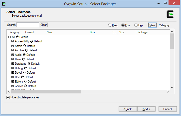 Cara Install CygWin Di Windows